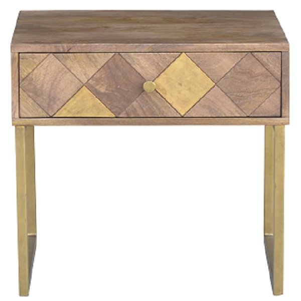 Damon Wooden Bedside